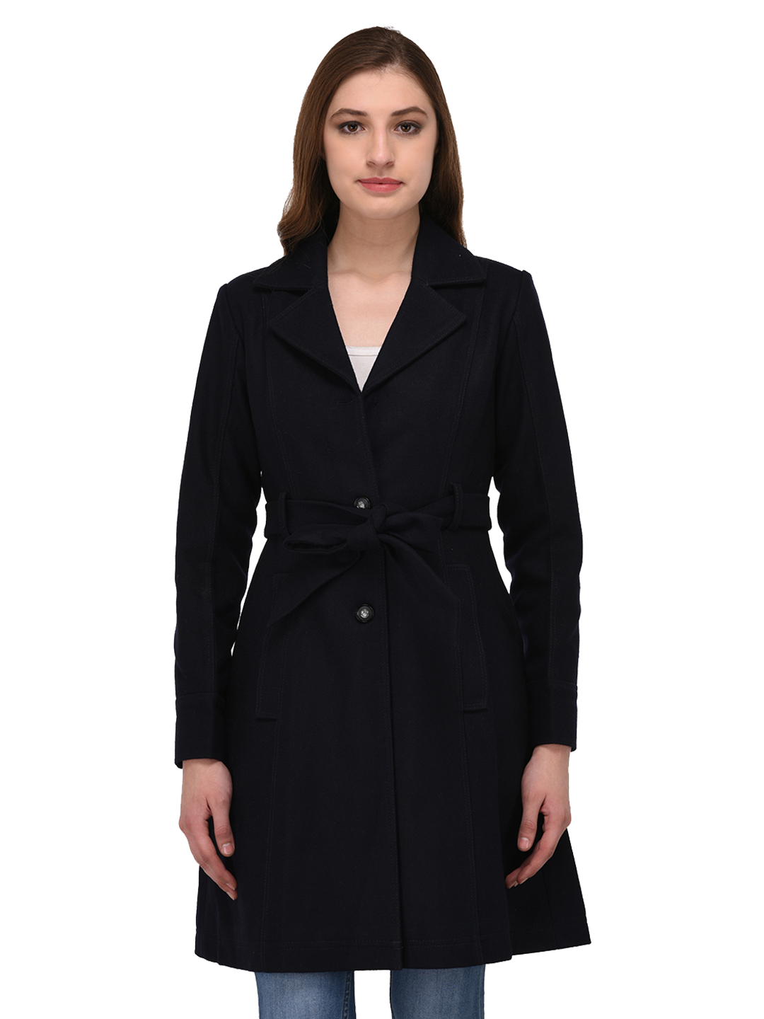 Navy Wool Coat – Owncraft Online Woolen Clothing Store