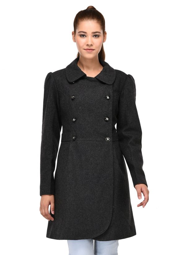 Charcoal Wool Coat – Owncraft Online Woolen Clothing Store